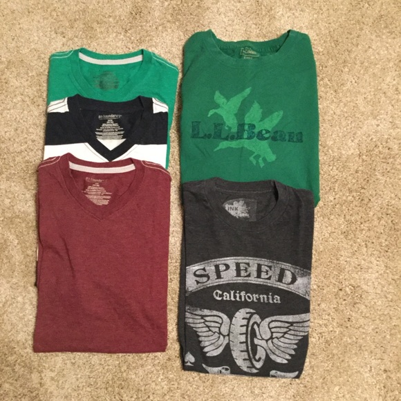 Various Other - Men’s lot 5 t-shirt bundle, size S